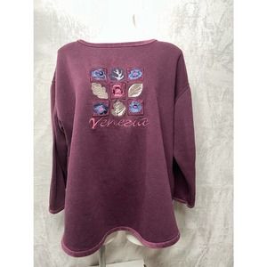 𝅺venezia Jeans sweater for women Sz 14-16